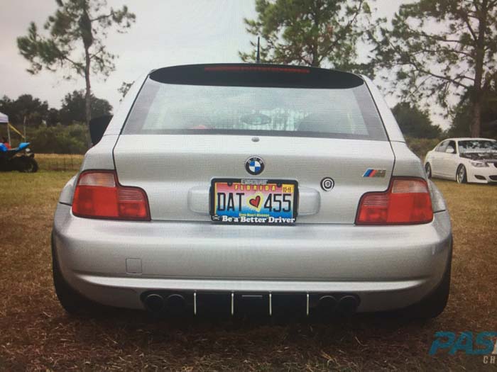 DAT455 vanity license plate meaning Love Dat Ass