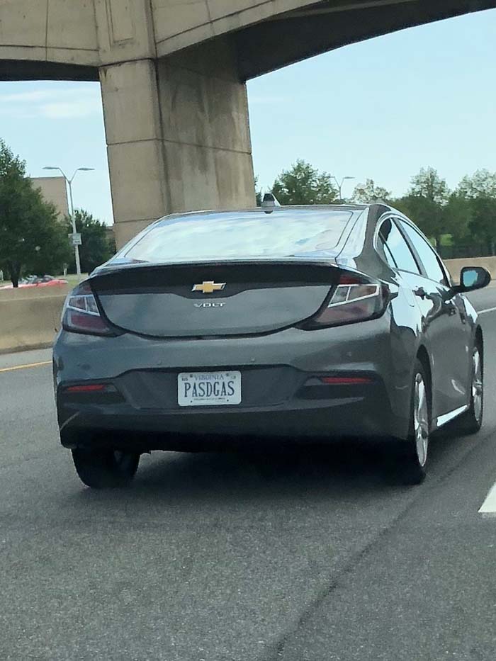 PASDGAS vanity license plate meaning Passed Gas