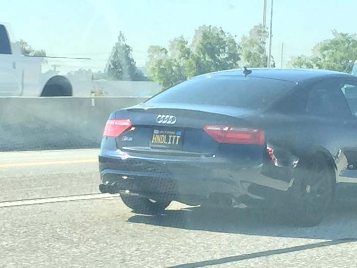 HNDLITT vanity license plate meaning Handle It