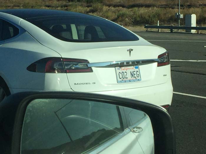 C02 NEG vanity license plate meaning CO2 Negative