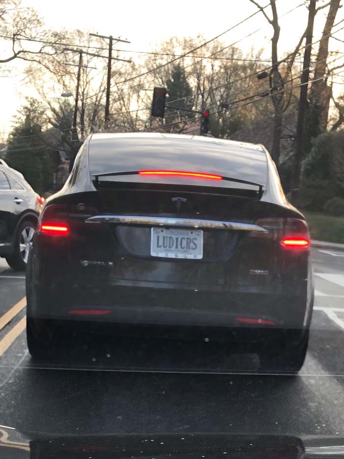 LUD1CRS vanity license plate meaning Ludacris