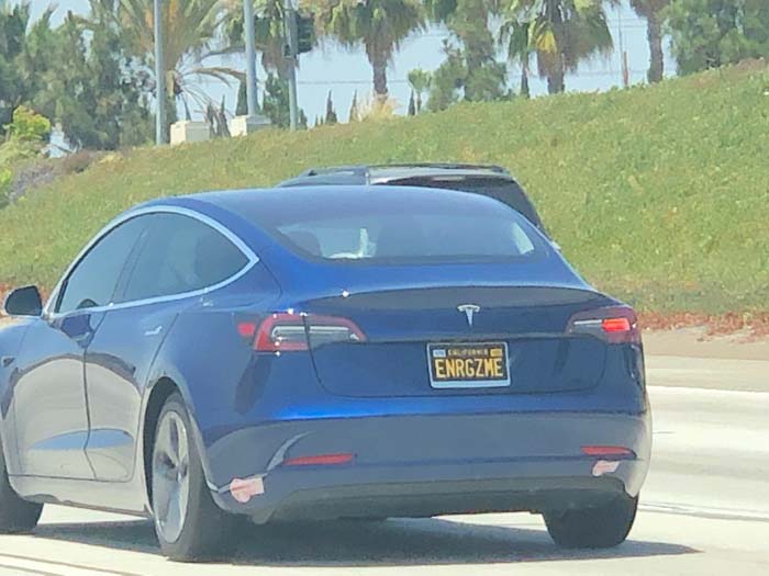 ENRGZME vanity license plate meaning Energize Me