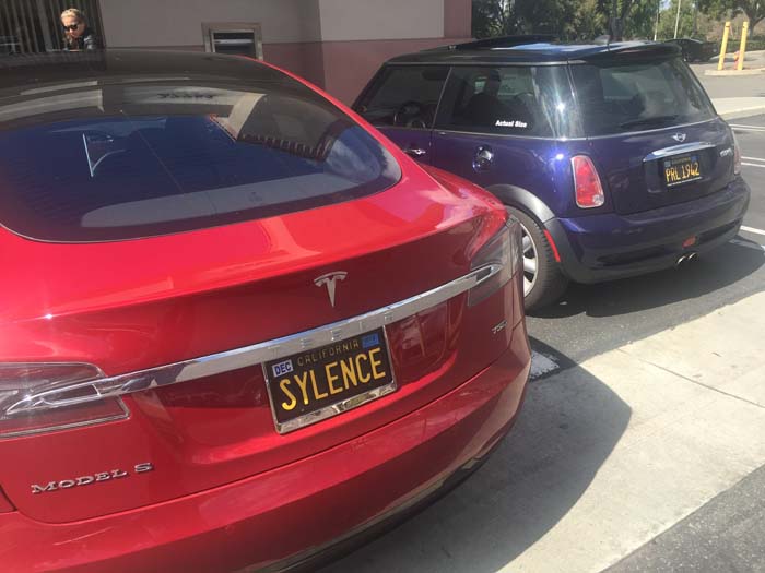SYLENCE vanity license plate meaning Silence