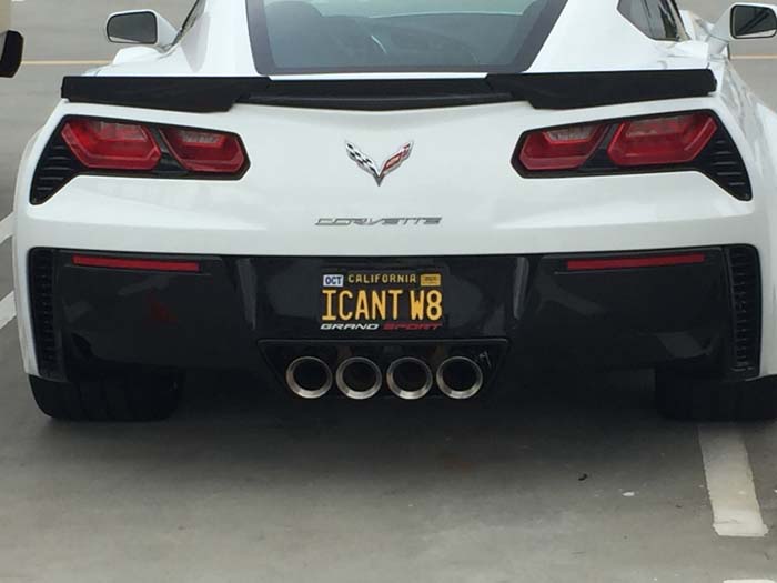 ICANTW8 vanity license plate meaning I Can't Wait