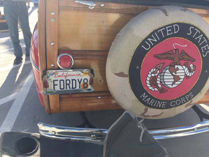 FORDY8 vanity license plate meaning 1948