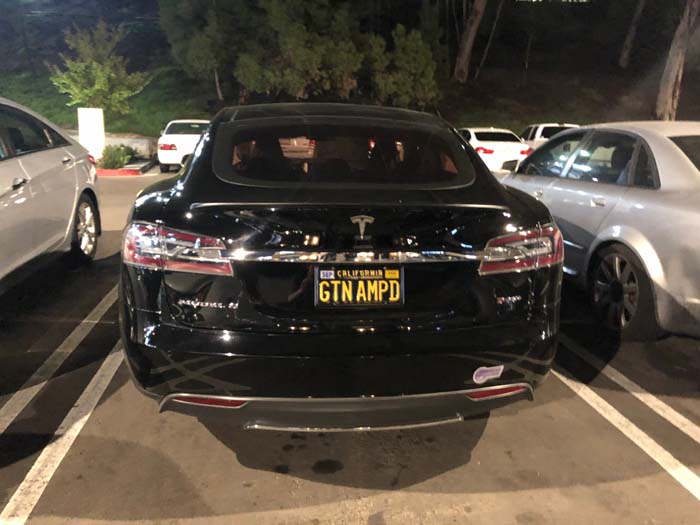 GTNAMPD vanity license plate meaning Getting Amped