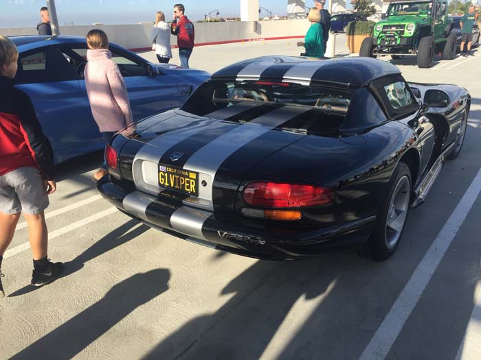 G1VIPER vanity license plate meaning 1st Generation Viper