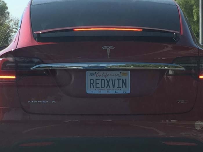 REDXVIN vanity license plate meaning Red Wine