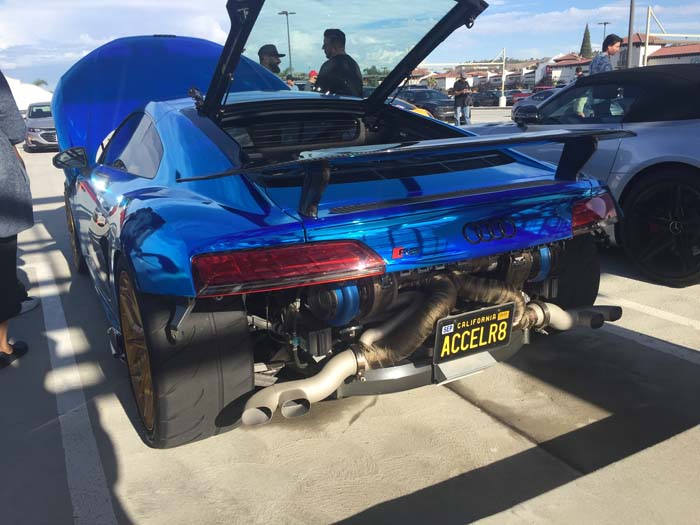 ACCELR8 vanity license plate