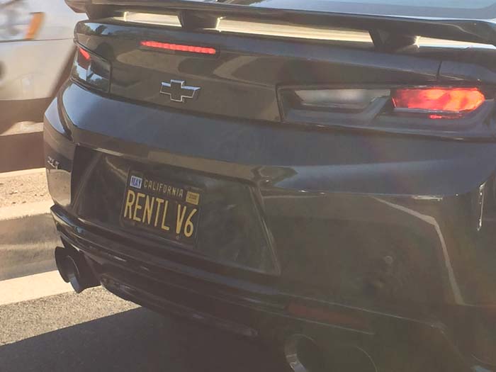RENTLV6 vanity license plate