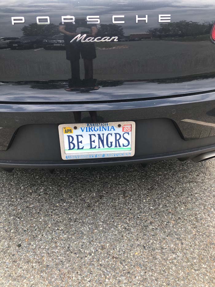 BEENGRS vanity license plate