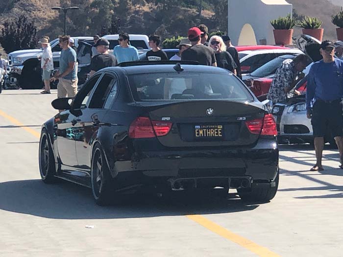 EMTHREE vanity license plate meaning M3