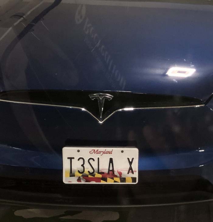 T3SLAX vanity license plate