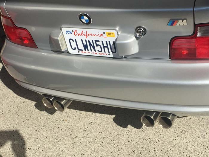 CLWN5HU vanity license plate