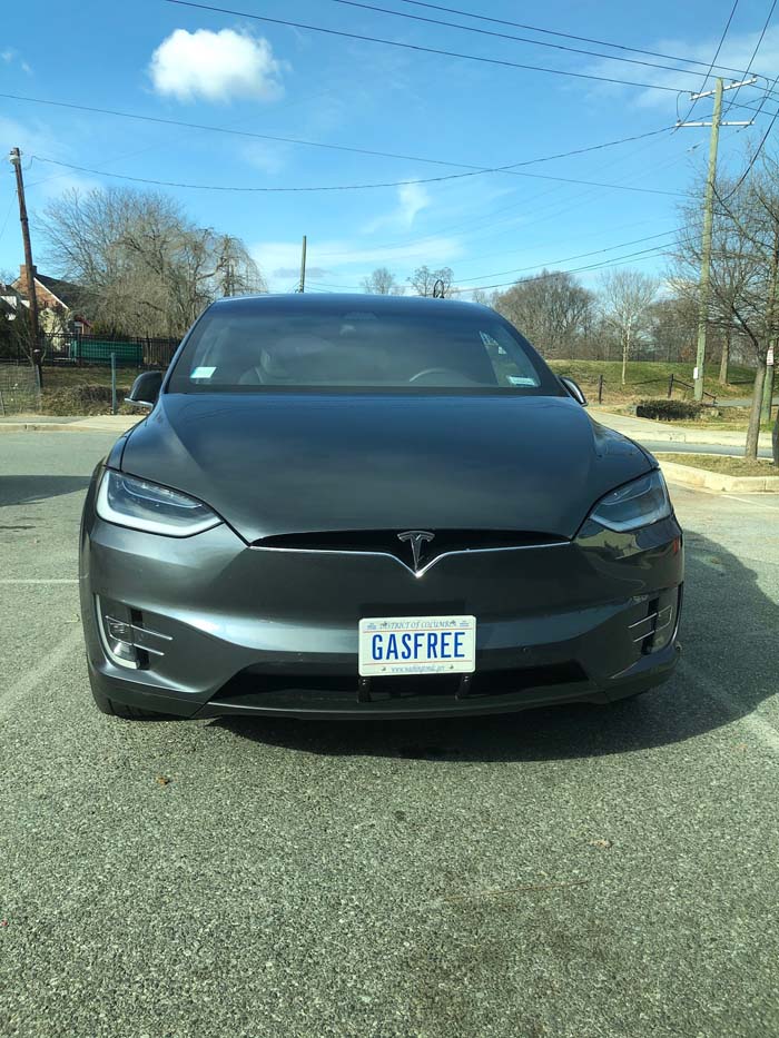 GASFREE vanity license plate