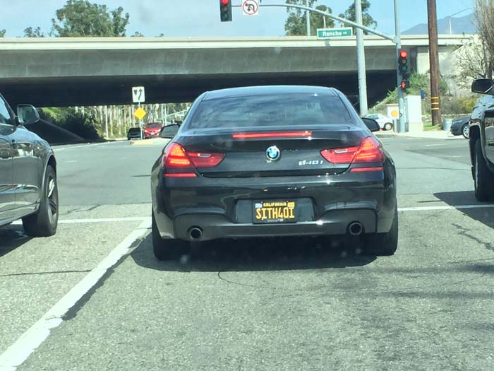 SITH4OI vanity license plate meaning Sith for OI