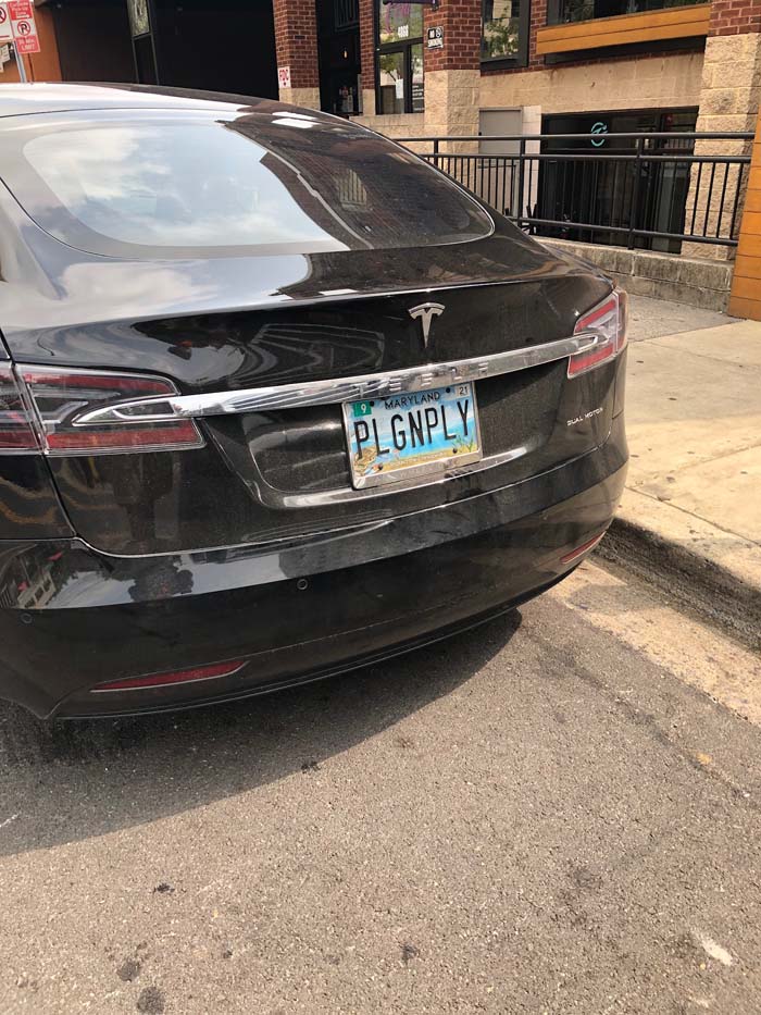 PLGNPLY vanity license plate