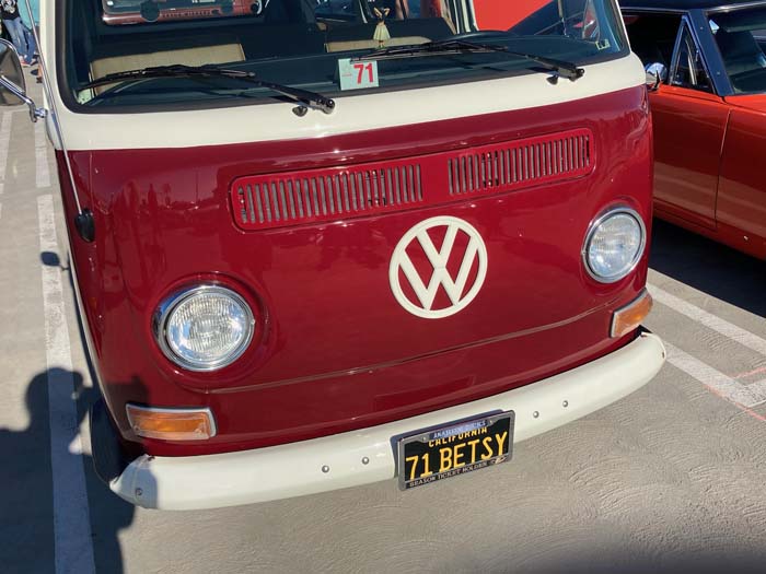 71BETSY vanity license plate meaning 1971 Betsy