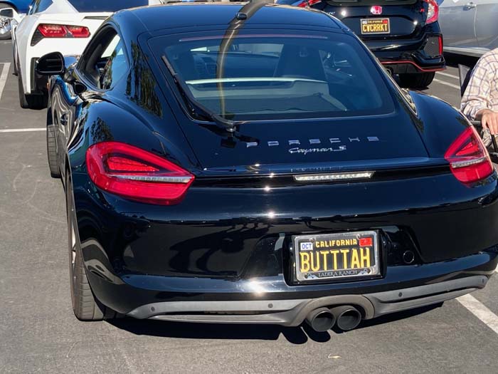 BUTTAH vanity license plate