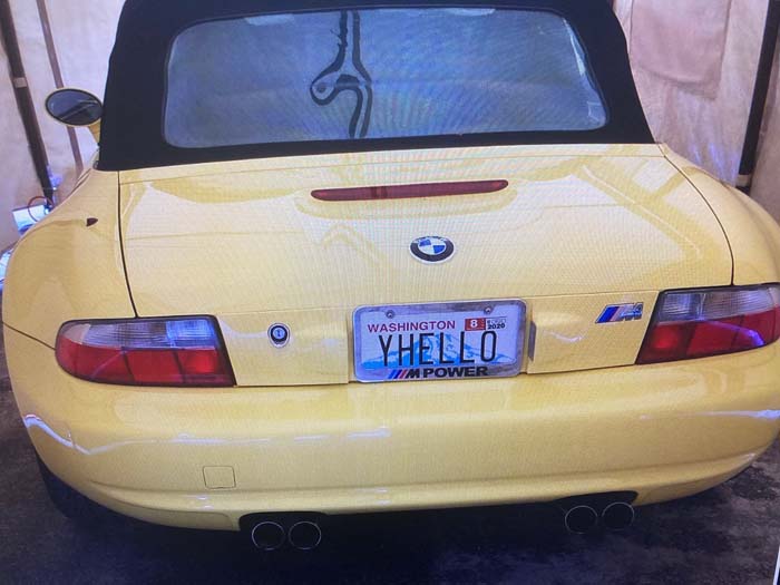 YHELLO vanity license plate meaning Yellow