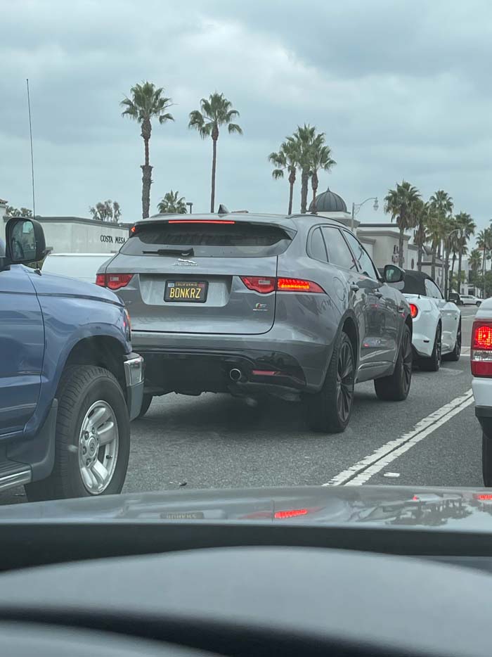 BONKRZ vanity license plate meaning Bonkers