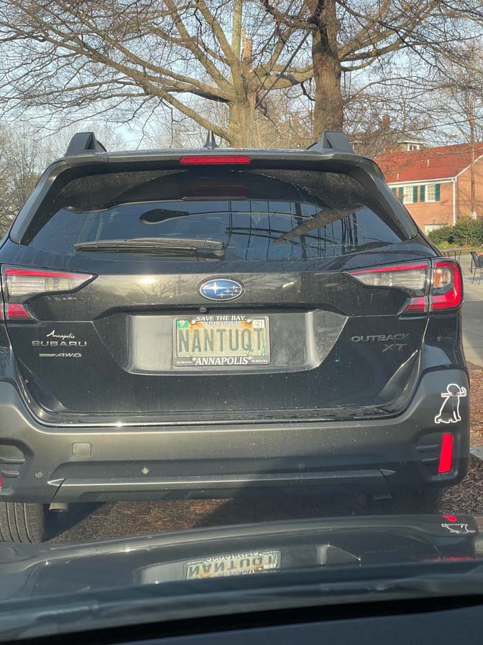 NANTUQT vanity license plate