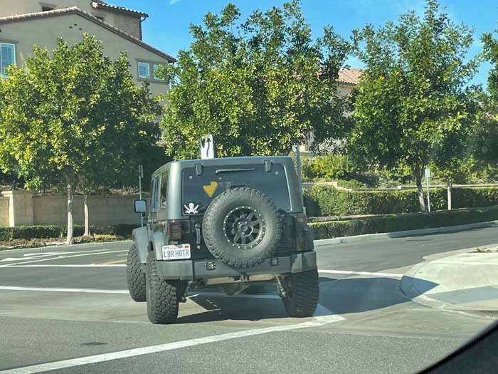 L8RH8TR vanity license plate