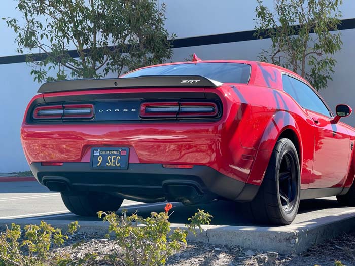 9SEC vanity license plate