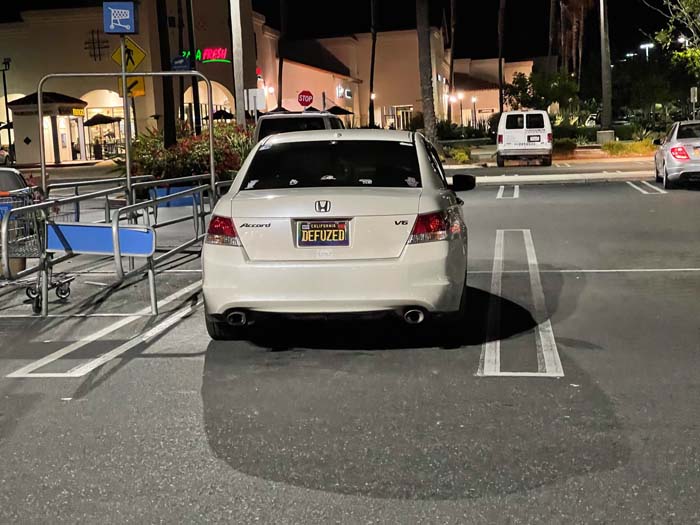 DEFUZED vanity license plate