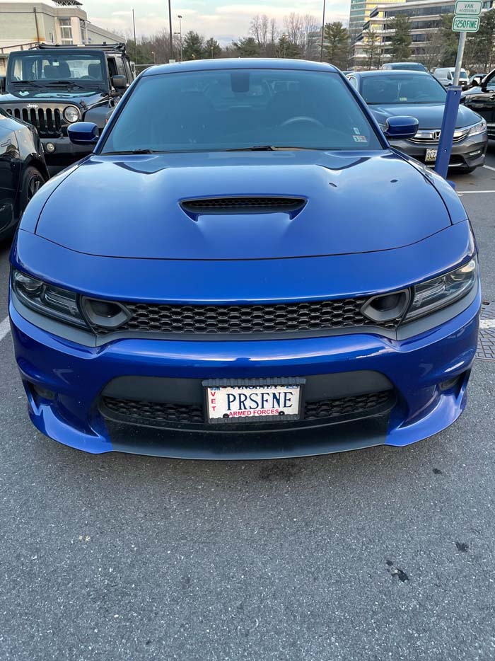 PRSFNE vanity license plate meaning Custom Plate