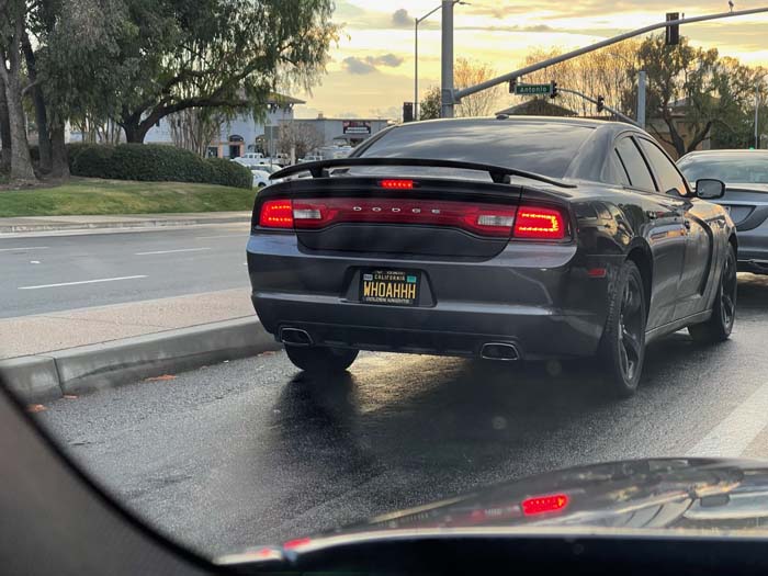 WHOAHHH vanity license plate meaning Whoa!