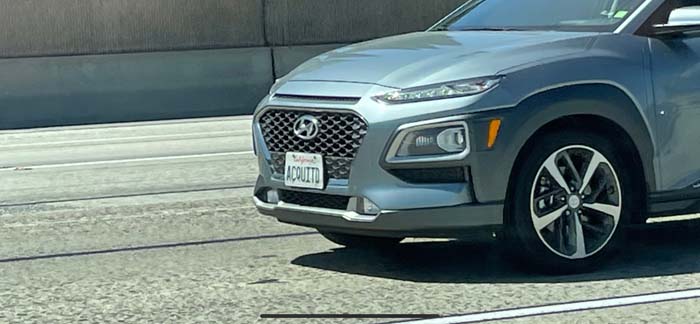 ACQUITD vanity license plate