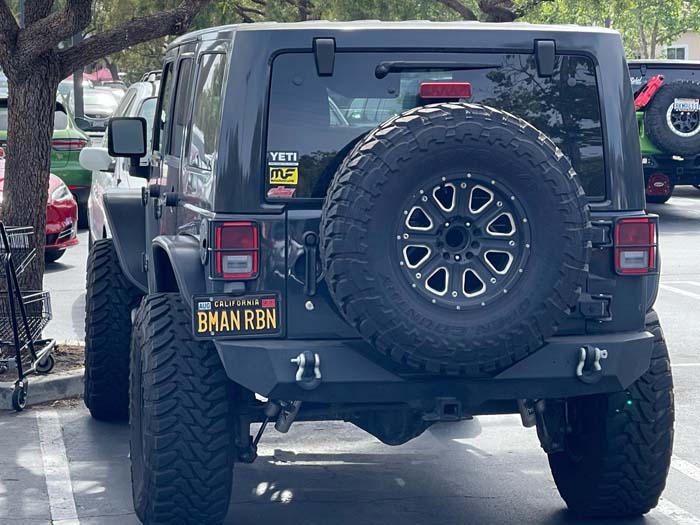 BMANRBN vanity license plate