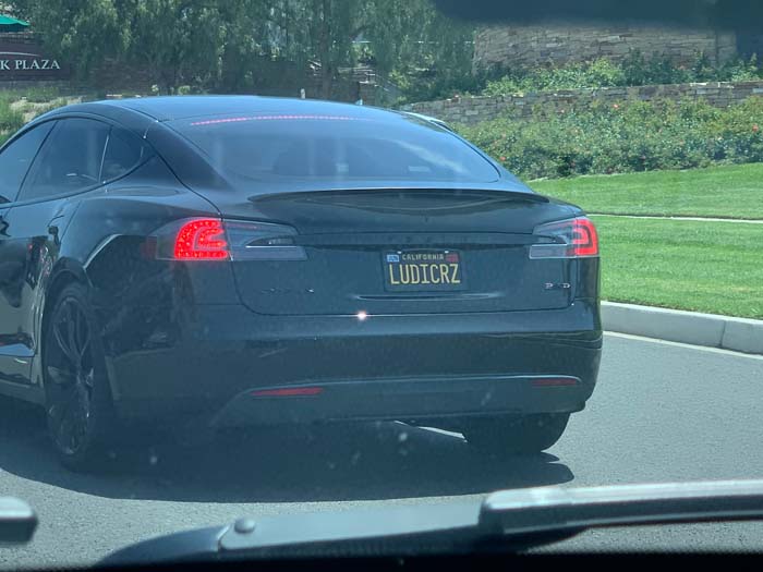 LUDICRZ vanity license plate