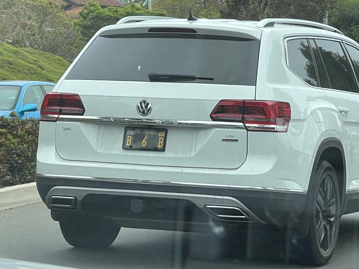 B6B vanity license plate meaning Custom Plate