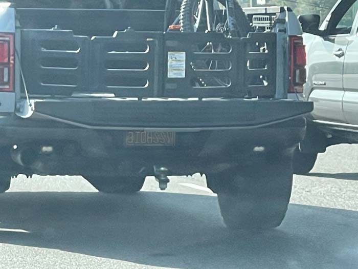 3IOHSSV vanity license plate