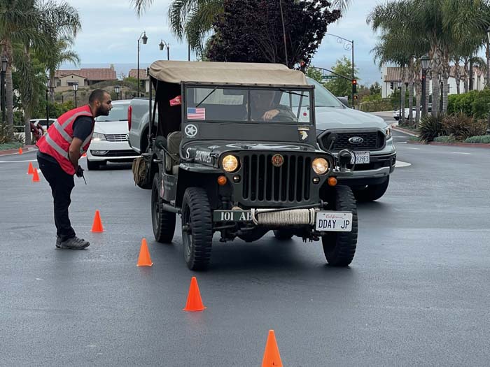 DDAYJP vanity license plate meaning D-Day Jeep