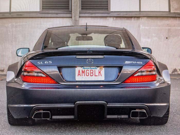 AMGBLK vanity license plate