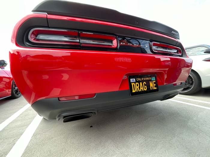 DRAGME vanity license plate