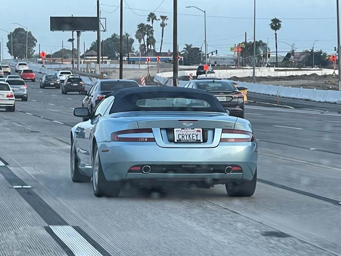 CRYKEY vanity license plate meaning Crikey