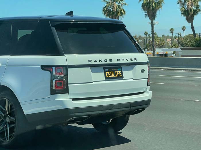 DEOLIFE vanity license plate