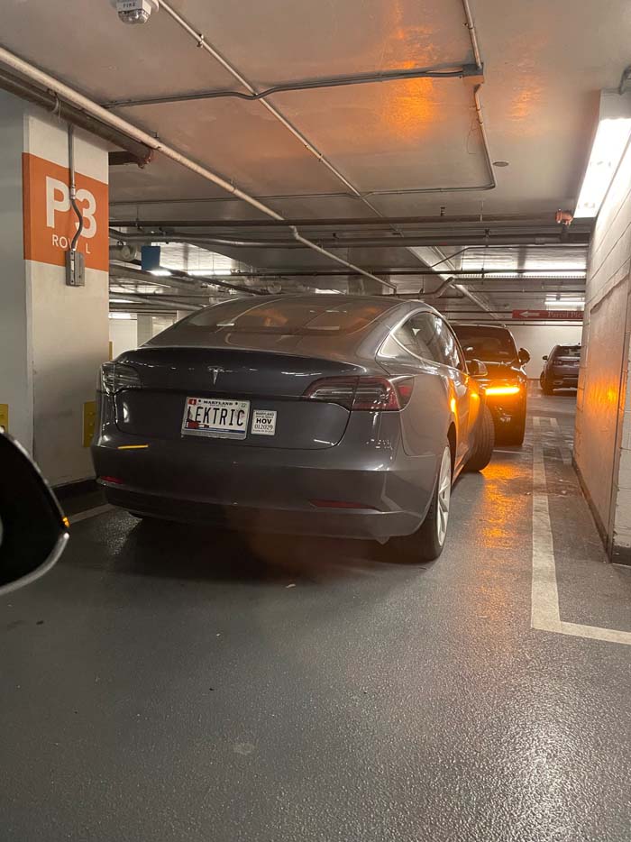 LEKTRIC vanity license plate