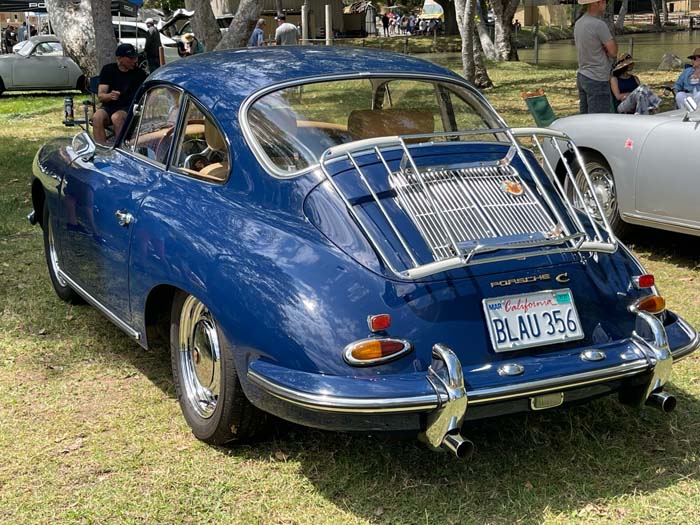 BLAU356 vanity license plate meaning Blue (Porsche) 356