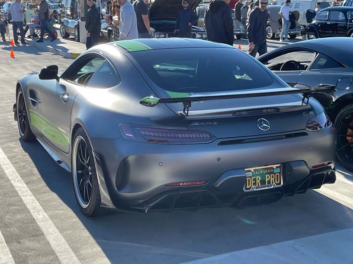 Der Pro vanity license plate meaning The Pro