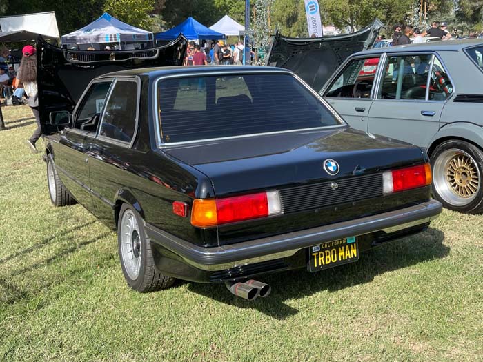 TRBOMAN vanity license plate meaning Turbo Man