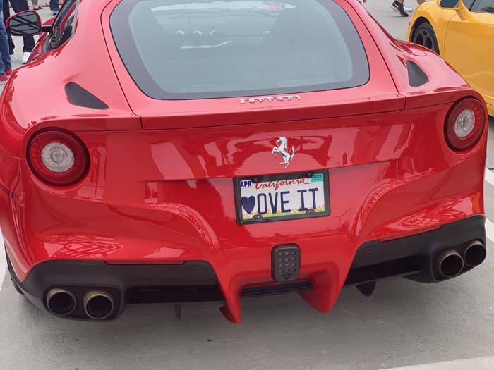 LOVEIT vanity license plate meaning Love It