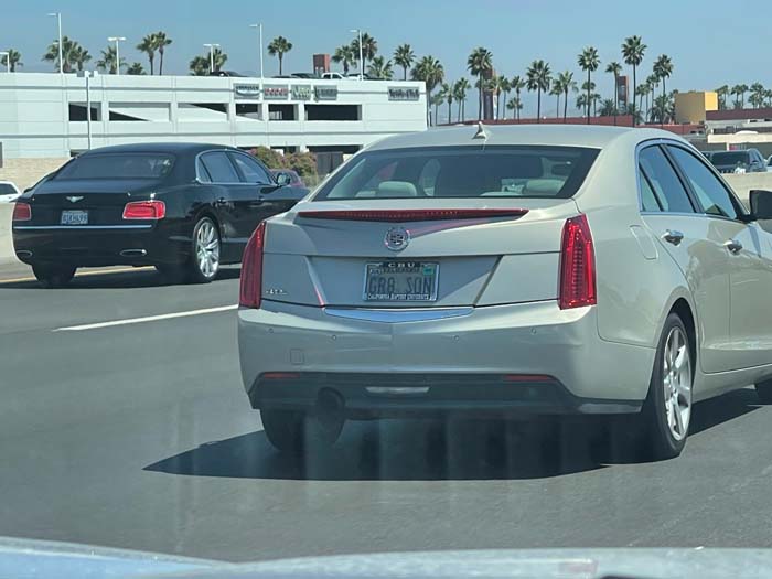 GR8SON vanity license plate