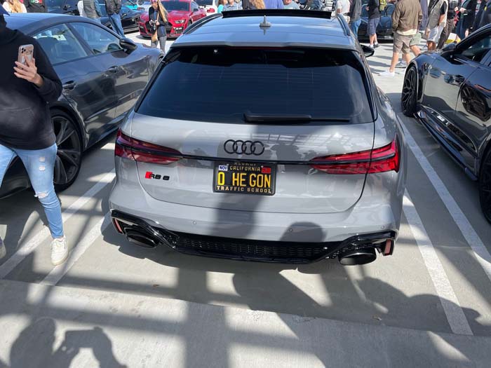 OHEGON vanity license plate meaning Oh, He Gone!