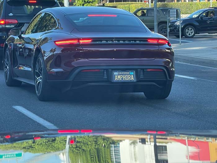 AMPHORA vanity license plate