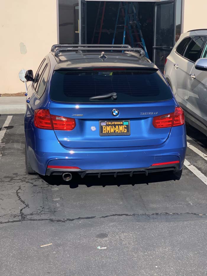 BMWAMG vanity license plate meaning BMW > AMG
